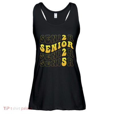 Senior 2025 Class Of 2025 Seniors Graduation 2025 Ladies Essential Flowy Tank