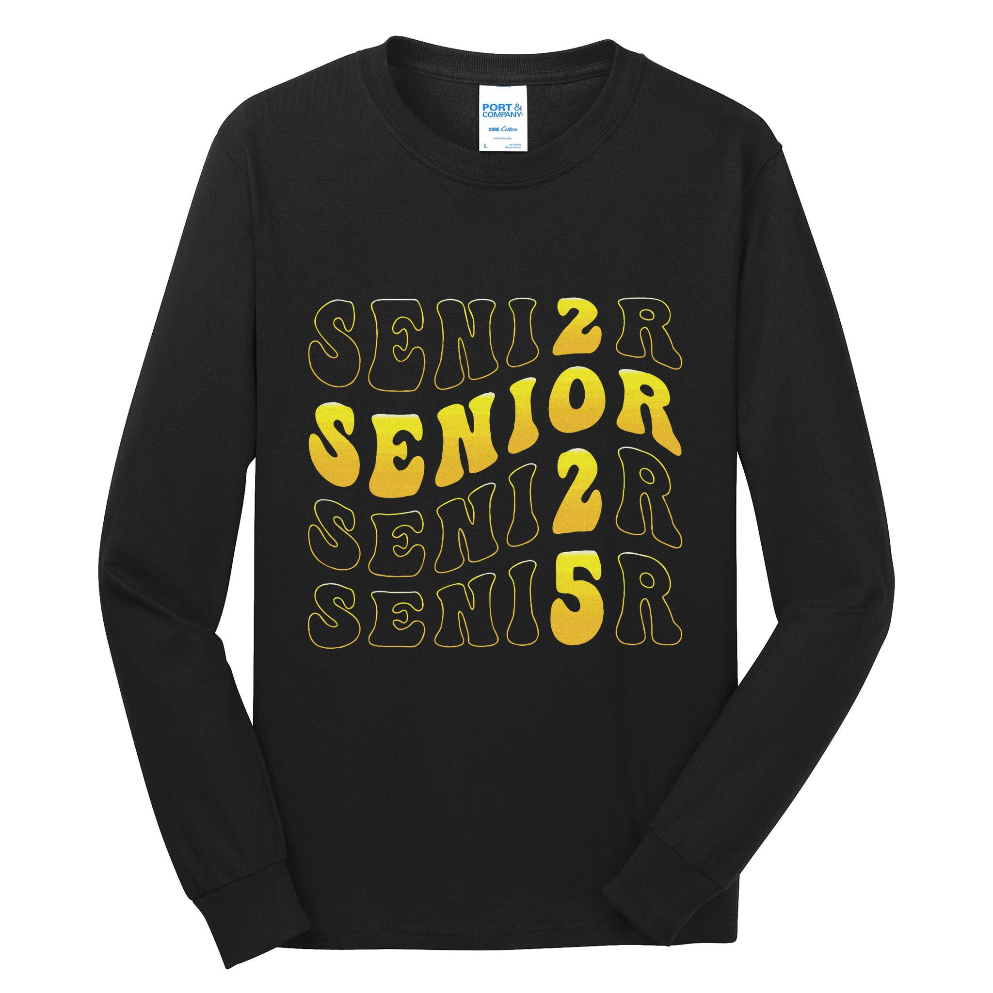 Senior 2025 Class Of 2025 Seniors Graduation 2025 Tall Long Sleeve T-Shirt