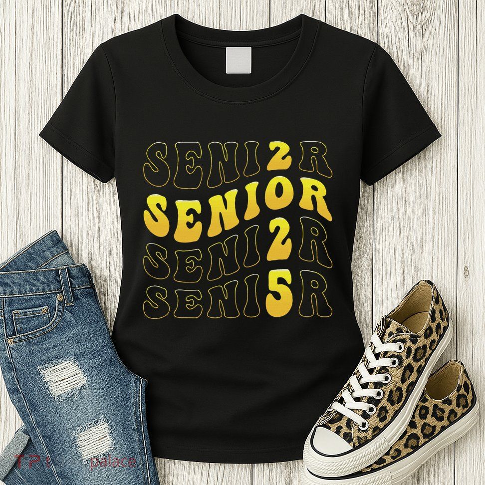 Senior 2025 Class Of 2025 Seniors Graduation 2025 Womens T-Shirt