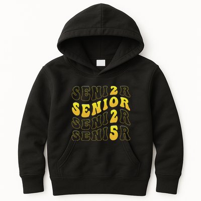 Senior 2025 Class Of 2025 Seniors Graduation 2025 Kids Hoodie