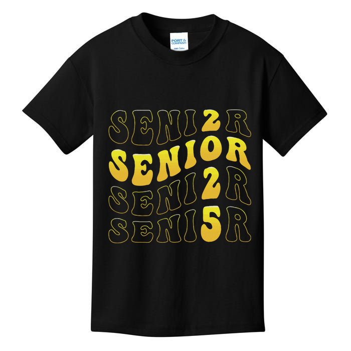 Senior 2025 Class Of 2025 Seniors Graduation 2025 Kids T-Shirt