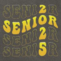 Senior 2025 Class Of 2025 Seniors Graduation 2025 Cotton Canvas Backpack