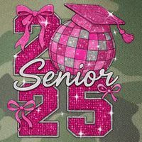 Senior 2025 Class Of 2025 Bows Back To School 2025 Legacy Tie Dye Trucker Hat