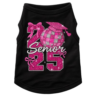Senior 2025 Class Of 2025 Bows Back To School 2025 Doggie Tank