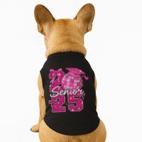 Senior 2025 Class Of 2025 Bows Back To School 2025 Doggie Tank