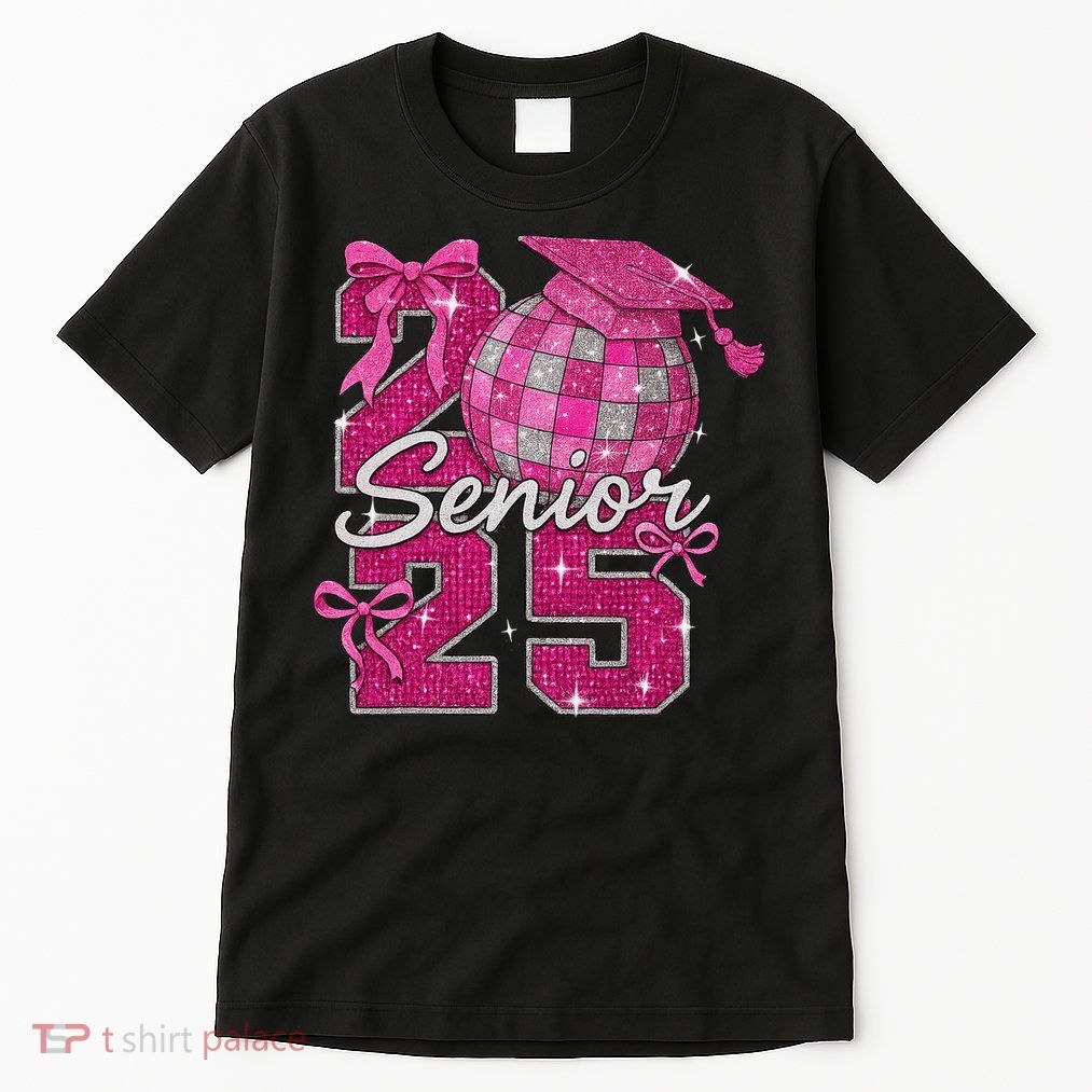Senior 2025 Class Of 2025 Bows Back To School 2025 Tall T-Shirt