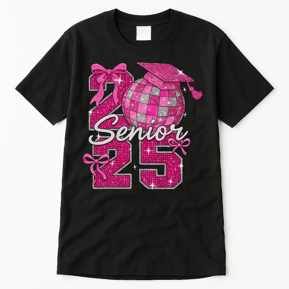 Senior 2025 Class Of 2025 Bows Back To School 2025 Tall T-Shirt