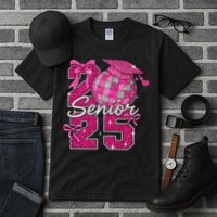 Senior 2025 Class Of 2025 Bows Back To School 2025 Tall T-Shirt