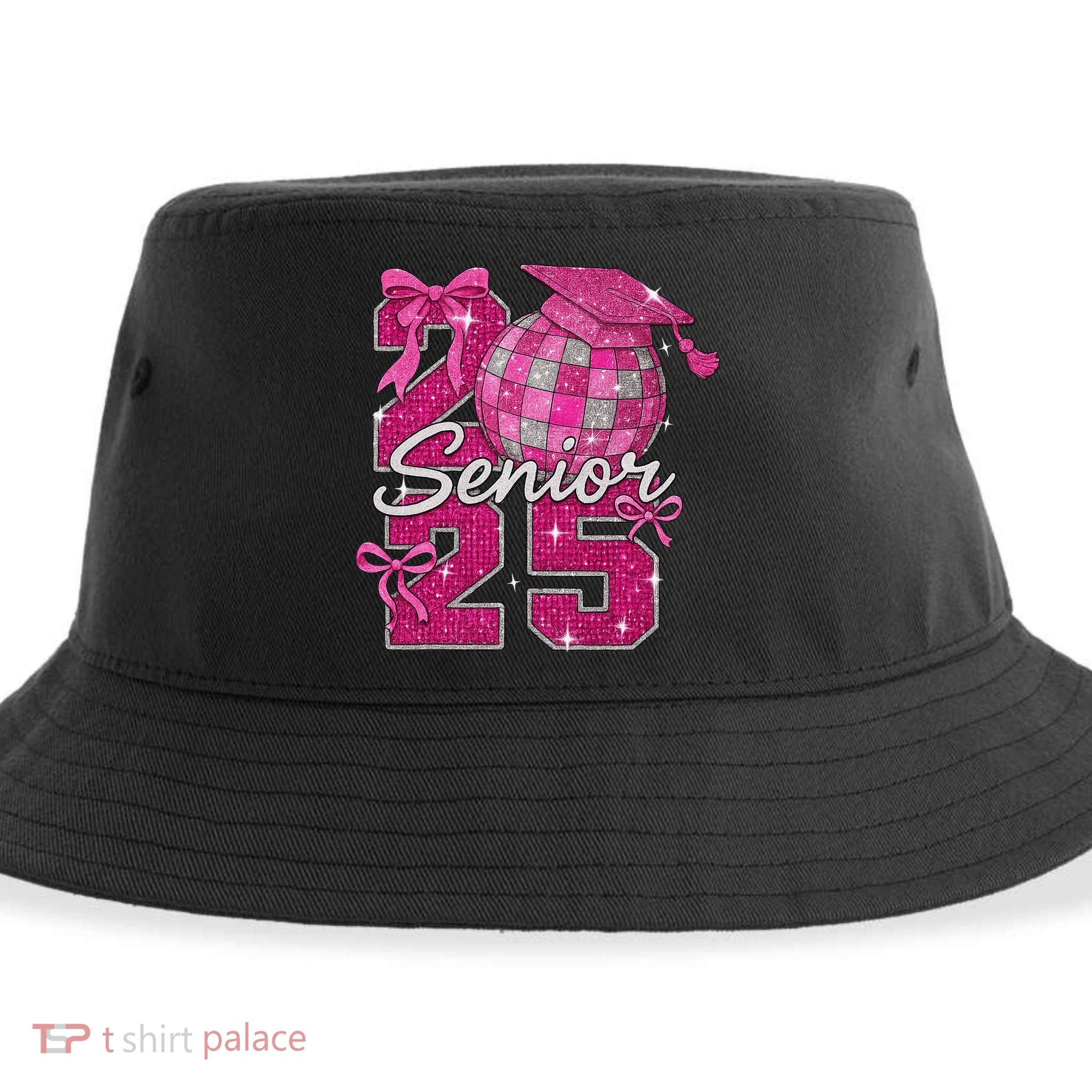 Senior 2025 Class Of 2025 Bows Back To School 2025 Sustainable Bucket Hat