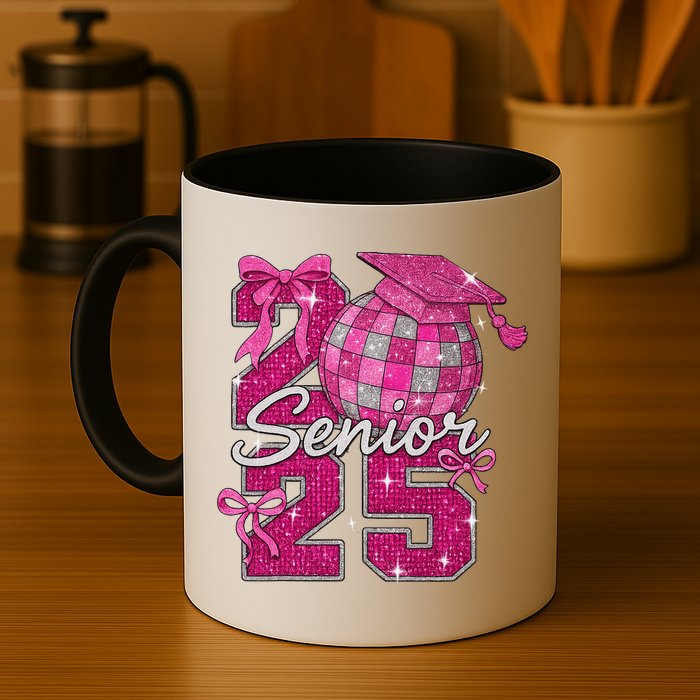 Senior 2025 Class Of 2025 Bows Back To School 2025 Mug