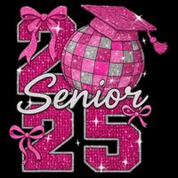 Senior 2025 Class Of 2025 Bows Back To School 2025 16 in Basic Backpack