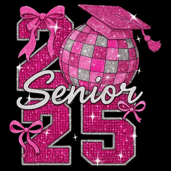 Senior 2025 Class Of 2025 Bows Back To School 2025 16 in Basic Backpack