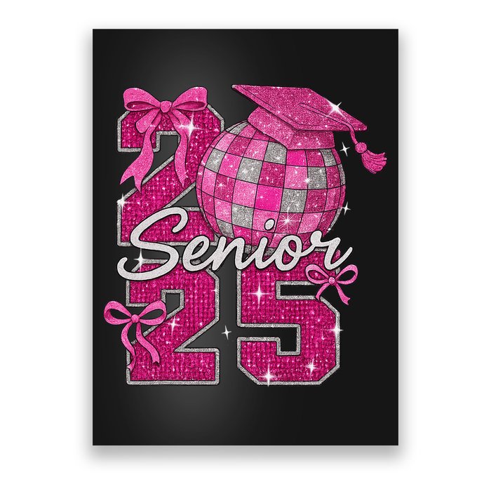 Senior 2025 Class Of 2025 Bows Back To School 2025 Poster