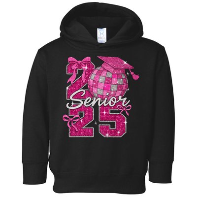Senior 2025 Class Of 2025 Bows Back To School 2025 Toddler Hoodie