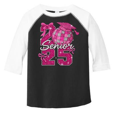 Senior 2025 Class Of 2025 Bows Back To School 2025 Toddler Fine Jersey T-Shirt