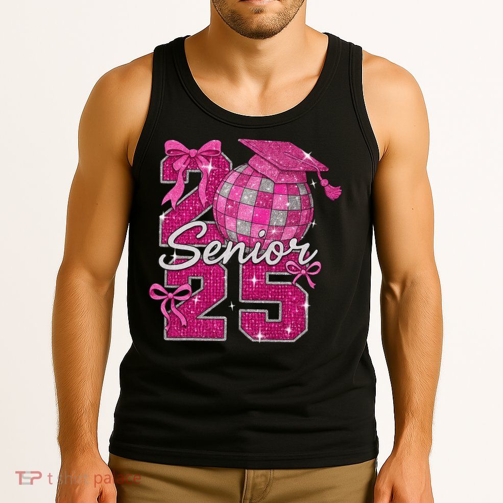 Senior 2025 Class Of 2025 Bows Back To School 2025 Tank Top