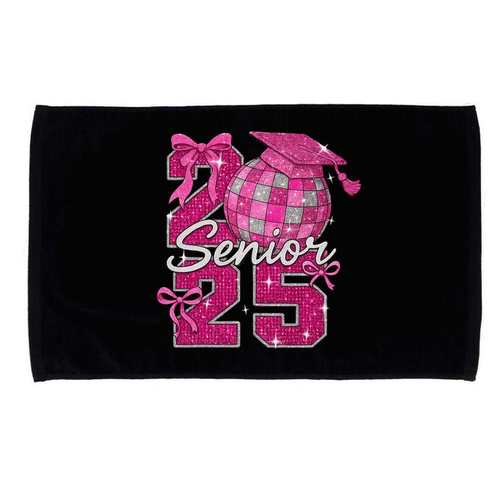 Senior 2025 Class Of 2025 Bows Back To School 2025 Microfiber Hand Towel
