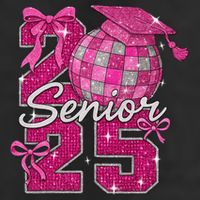 Senior 2025 Class Of 2025 Bows Back To School 2025 Microfiber Hand Towel