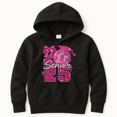 Senior 2025 Class Of 2025 Bows Back To School 2025 Kids Hoodie