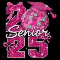 Senior 2025 Class Of 2025 Bows Back To School 2025 Zip Tote Bag