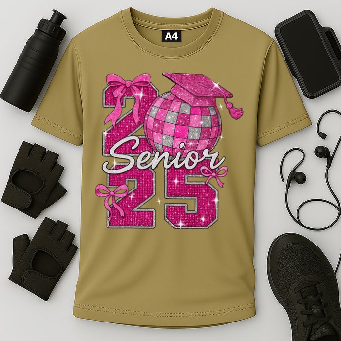 Senior 2025 Class Of 2025 Bows Back To School 2025 Performance Shirt