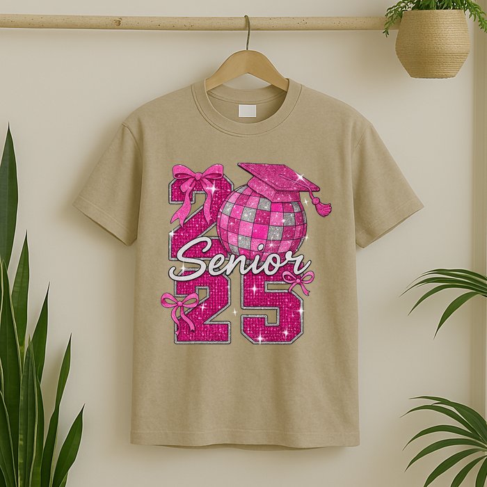 Senior 2025 Class Of 2025 Bows Back To School 2025 T-Shirt