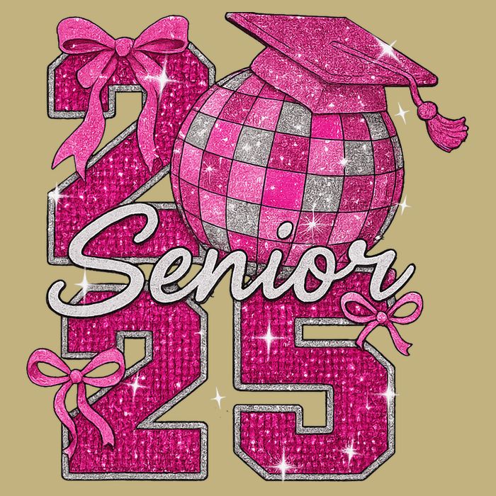 Senior 2025 Class Of 2025 Bows Back To School 2025 T-Shirt