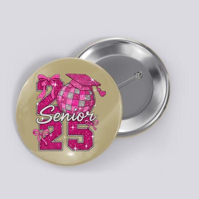 Senior 2025 Class Of 2025 Bows Back To School 2025 Button