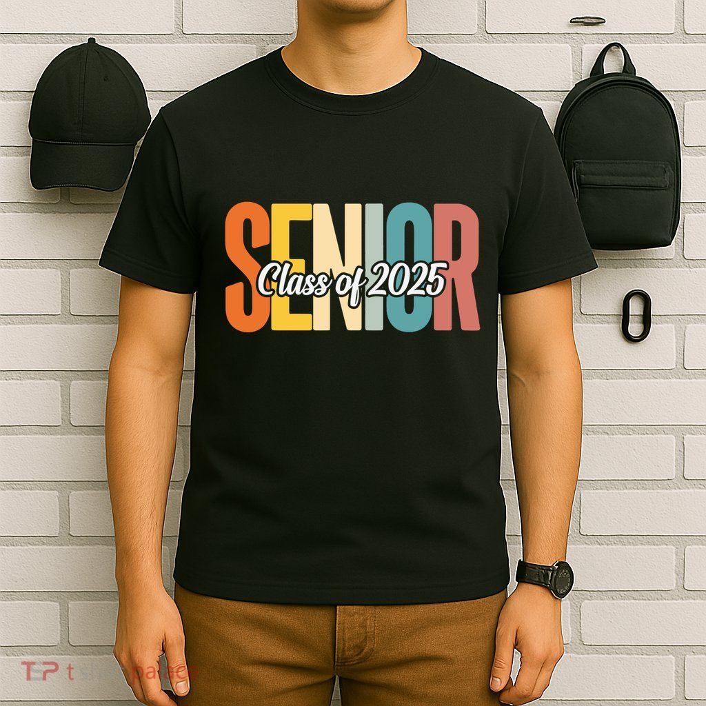 Senior 2025 Class Of 2025 First Day Of School T-Shirt