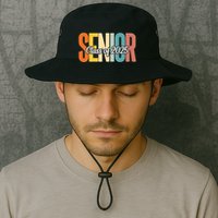 Senior 2025 Class Of 2025 First Day Of School Bucket Hat