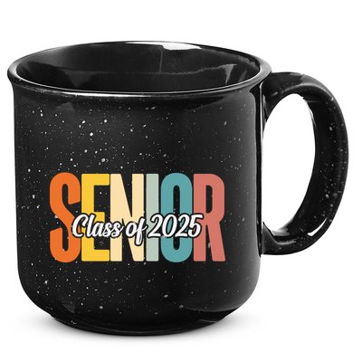Senior 2025 Class Of 2025 First Day Of School 15oz Campfire Ceramic Mug