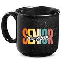 Senior 2025 Class Of 2025 First Day Of School 15oz Campfire Ceramic Mug