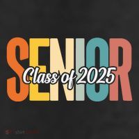 Senior 2025 Class Of 2025 First Day Of School 25L Jumbo Tote