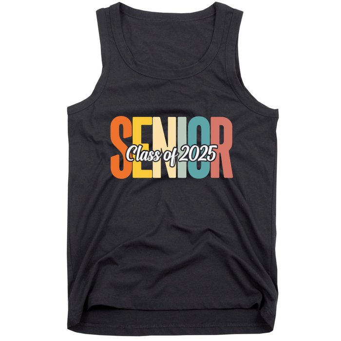 Senior 2025 Class Of 2025 First Day Of School Tank Top