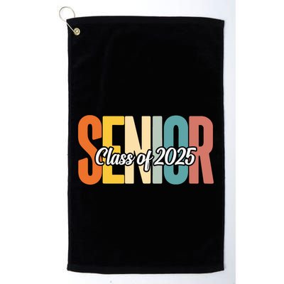 Senior 2025 Class Of 2025 First Day Of School Golf Towel
