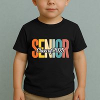Senior 2025 Class Of 2025 First Day Of School Toddler T-Shirt