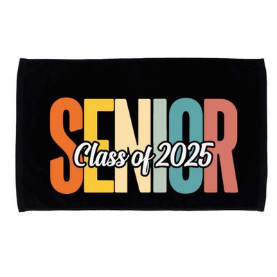 Senior 2025 Class Of 2025 First Day Of School Microfiber Hand Towel