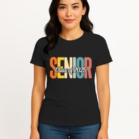 Senior 2025 Class Of 2025 First Day Of School Womens T-Shirt