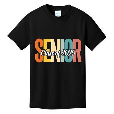 Senior 2025 Class Of 2025 First Day Of School Kids T-Shirt