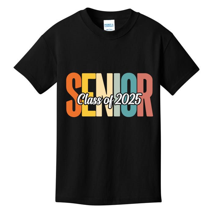 Senior 2025 Class Of 2025 First Day Of School Kids T-Shirt