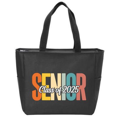 Senior 2025 Class Of 2025 First Day Of School Zip Tote Bag
