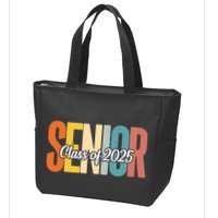 Senior 2025 Class Of 2025 First Day Of School Zip Tote Bag