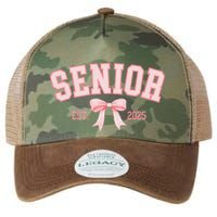 Senior 2025 Coquette Class Of 2025 P.Ink Bows Retro Gift Legacy Tie Dye Trucker Hat