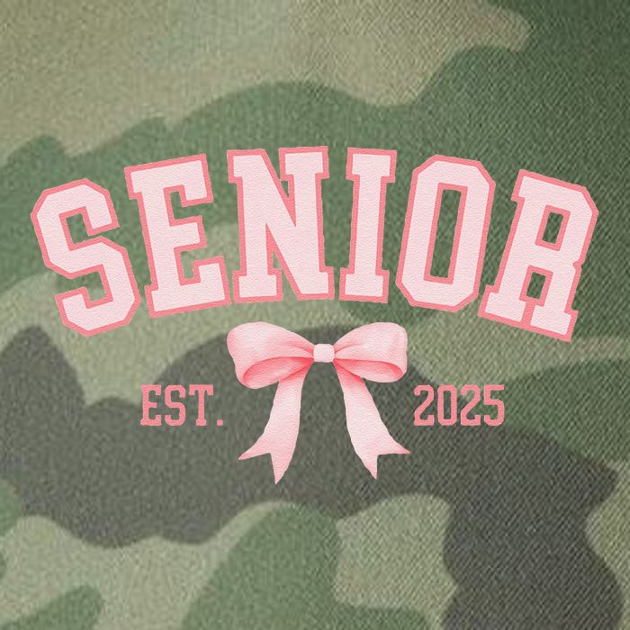 Senior 2025 Coquette Class Of 2025 P.Ink Bows Retro Gift Legacy Tie Dye Trucker Hat