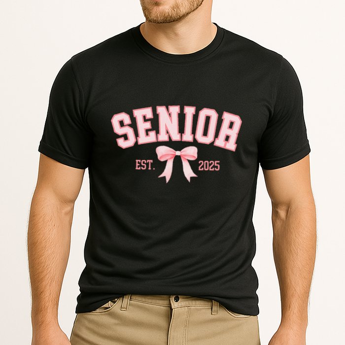 Senior 2025 Coquette Class Of 2025 P.Ink Bows Retro Gift Cooling Performance Crew T-Shirt
