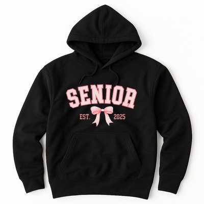 Senior 2025 Coquette Class Of 2025 P.Ink Bows Retro Gift Hoodie