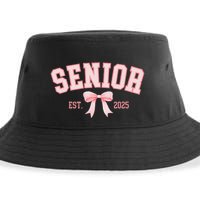 Senior 2025 Coquette Class Of 2025 P.Ink Bows Retro Gift Sustainable Bucket Hat