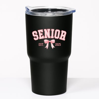 Senior 2025 Coquette Class Of 2025 P.Ink Bows Retro Gift Tumbler