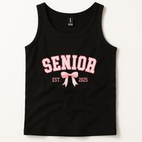 Senior 2025 Coquette Class Of 2025 P.Ink Bows Retro Gift Tank Top