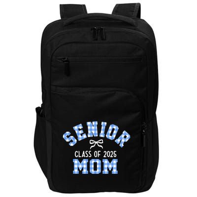 Senior 2025 Class Of 2025 Senior Mom Bow Back To School Impact Tech Backpack